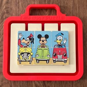 Vintage Disney Busy Puzzle